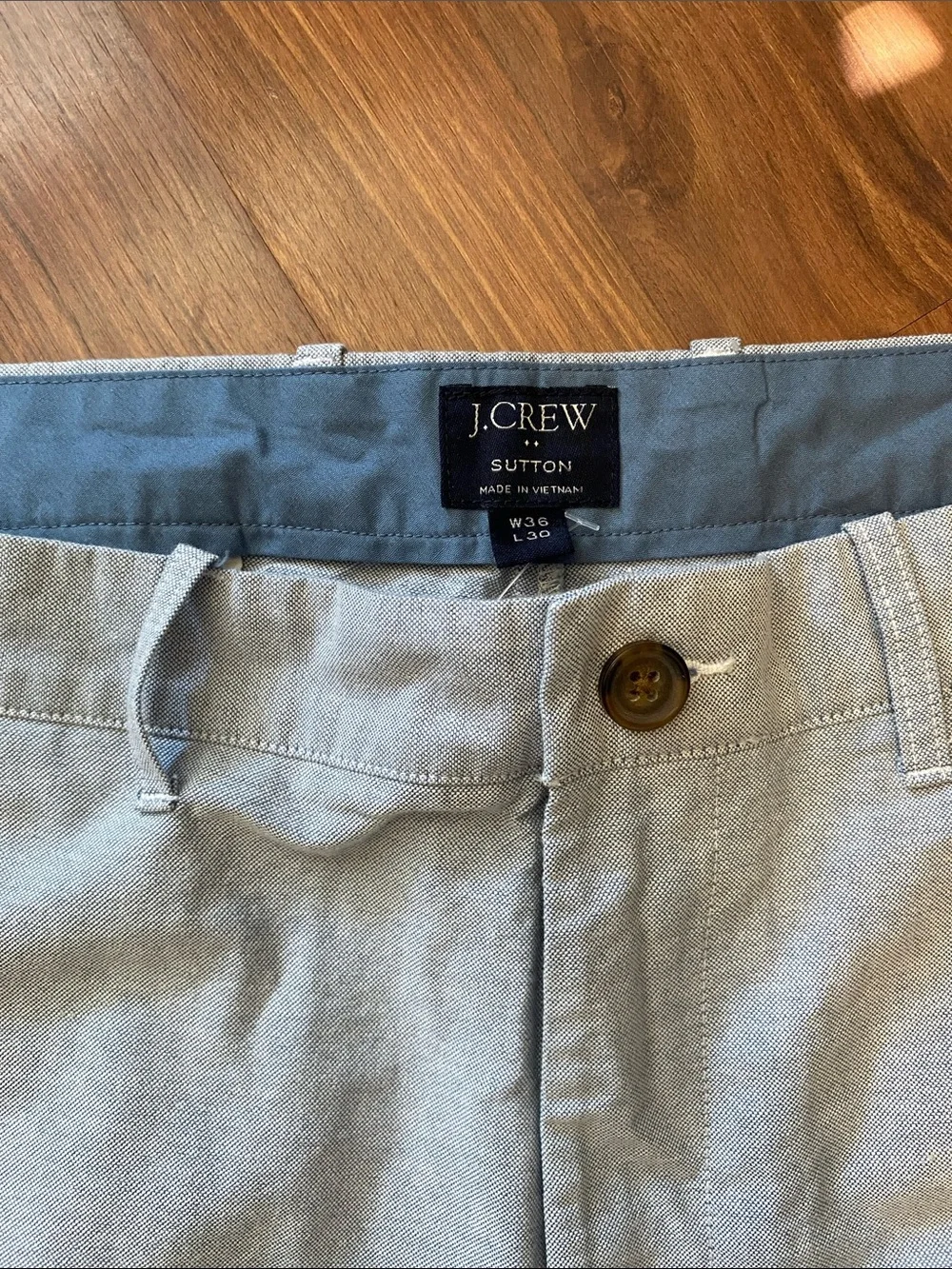 J. Crew Pale Blue Men's Chinos 36x30